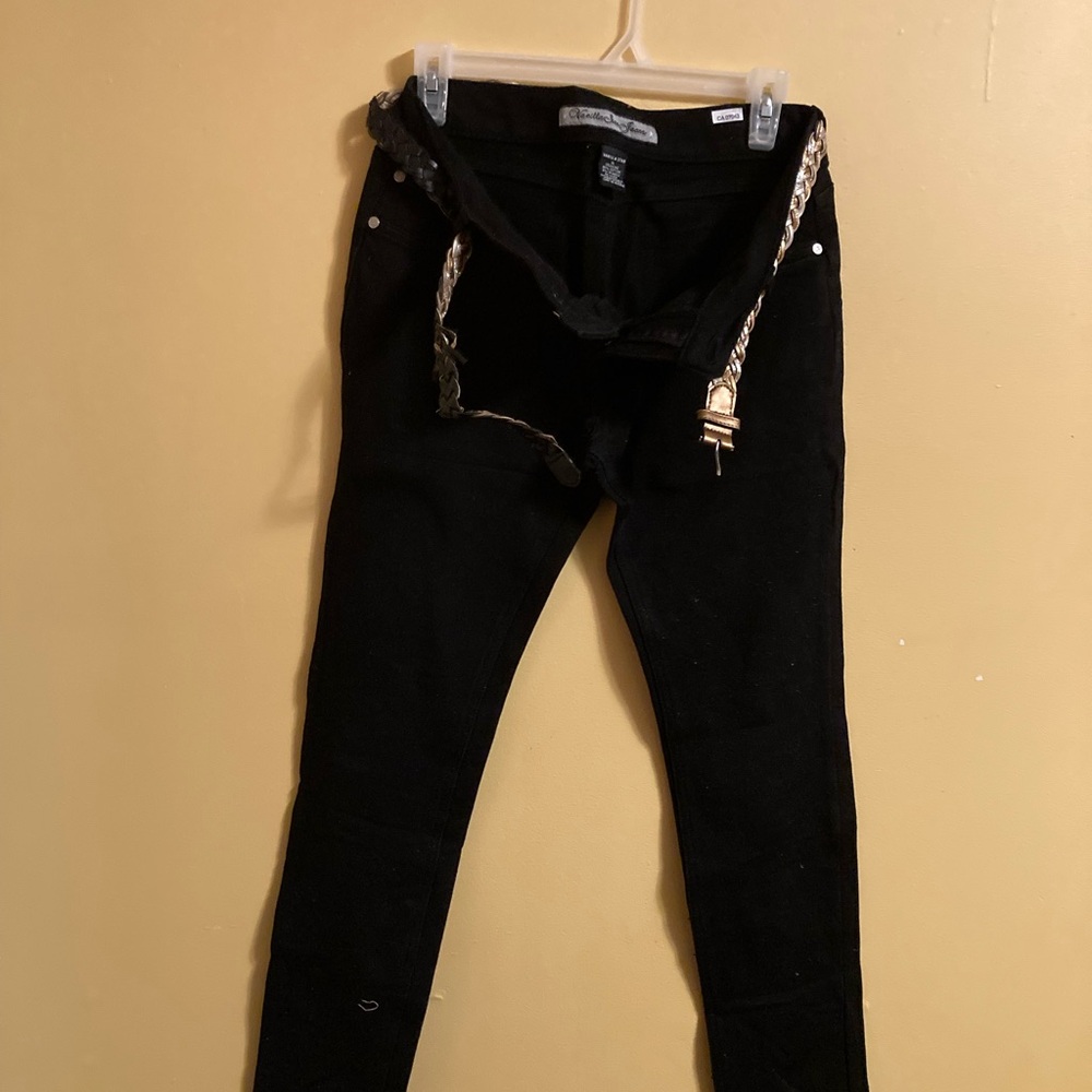 Vanilla Star Vintage Women’s Stylish Black Jeans